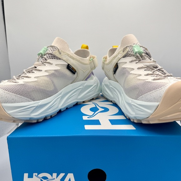 NWT Hoka Hopara 2 Women’s Hybrid Hiking Sandal in Alabaster Snow Off white cream - Picture 14 of 16